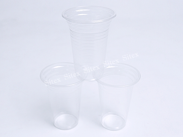 ถ้วยน้ำ 11 oz.ลอนใส