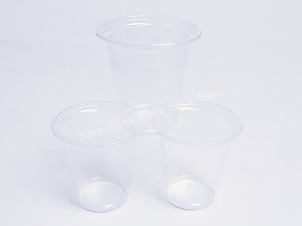 ถ้วยน้ำ 12 oz.ไต้หวันลอนใส