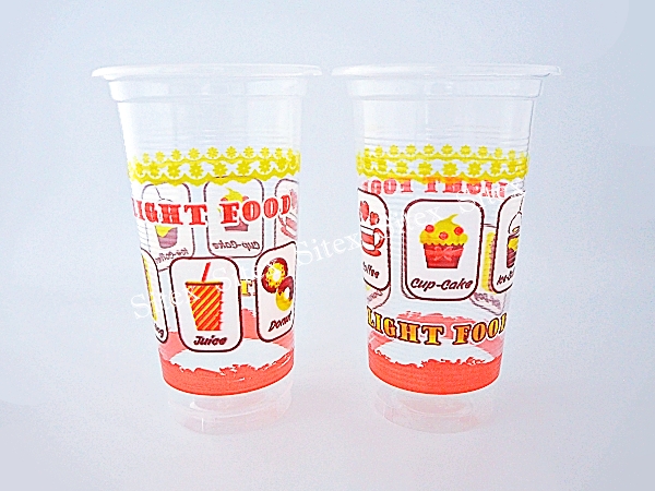 ถ้วยน้ำ 20&nbsp;oz.ลอน ลาย Light Food