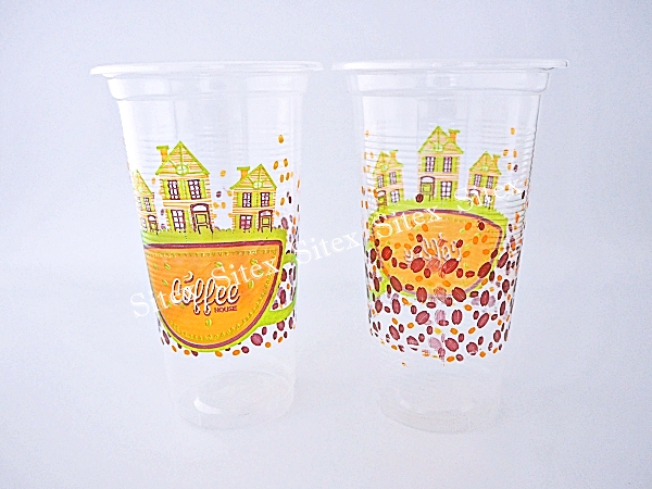 ถ้วยน้ำ 20&nbsp;oz.ลอน ลาย Coffee House