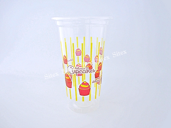 ถ้วยน้ำ 20&nbsp;oz.เรียบ ลาย Cupcakes