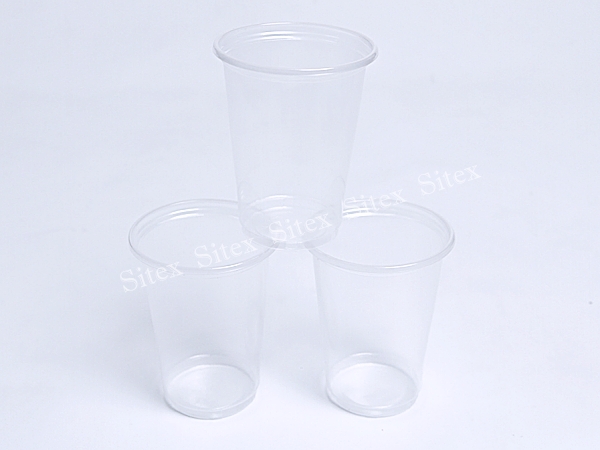 ถ้วยน้ำ 7 oz.เรียบใส