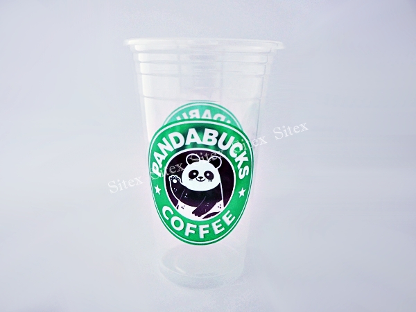 ถ้วยน้ำ 22&nbsp;oz.เรียบ ลาย Panda Buck