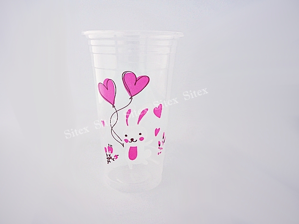 ถ้วยน้ำ 22&nbsp;oz.เรียบ ลาย Rabbit