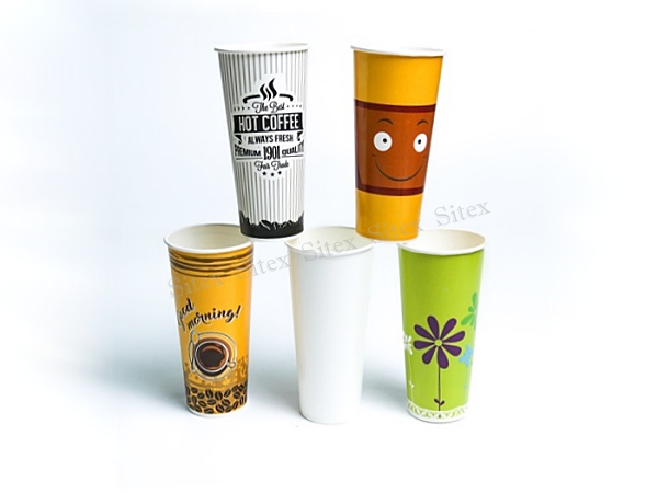 แก้วกระดาษ 22 ออนซ์พิมพ์ลาย