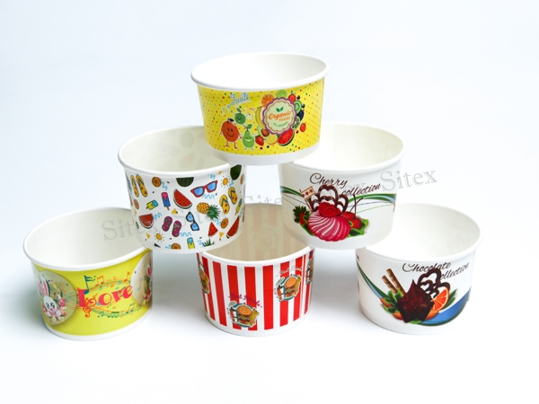 ถ้วยไอศกรีม 160 CC พิมพ์ลาย