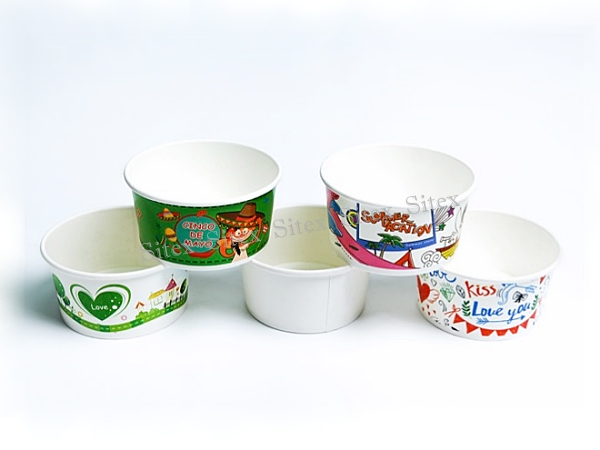 ถ้วยไอศกรีม 390 CC (S)พิมพ์ลาย