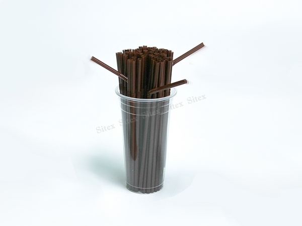 หลอดหักงอ สีน้ำตาล ขนาด 6 ml.