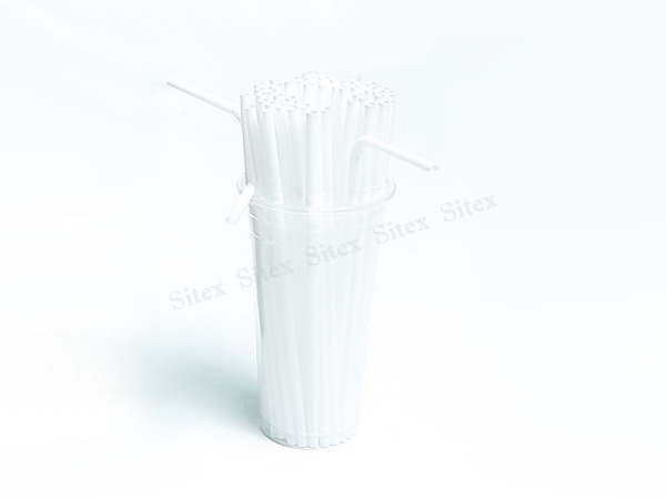 หลอดหักงอ สีขาว ขนาด 6 ml.